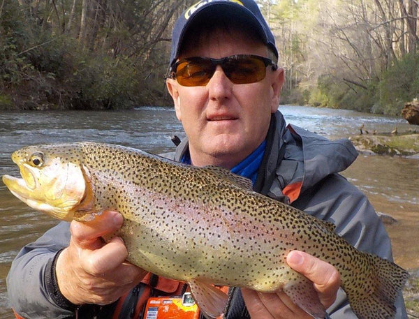 Rainbow Trout Fly Fishing Near Clarksville, GA