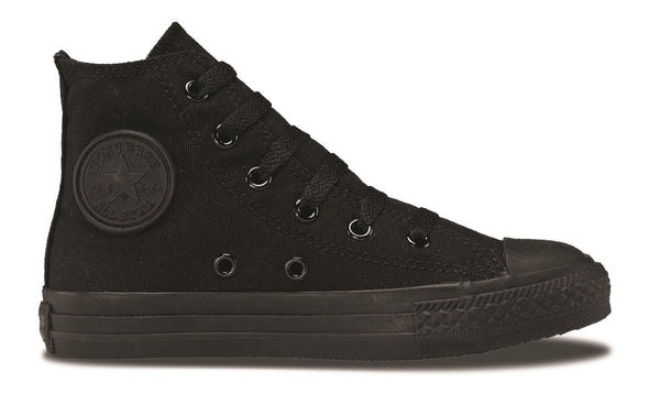 high top black converse junior