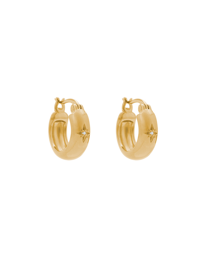 Diamond Pear Stud Earring | MARIA TASH