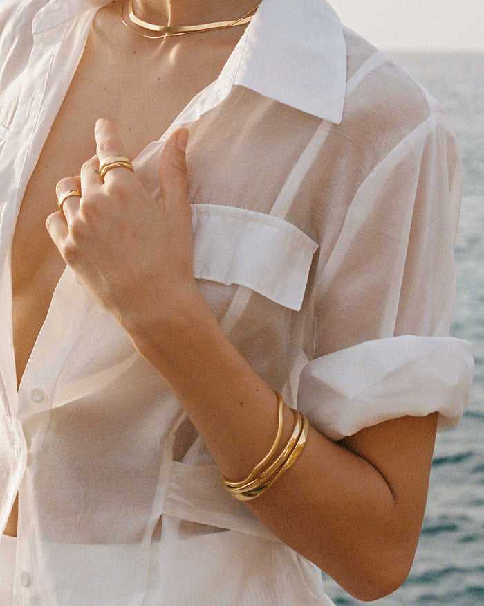 TIDAL PEARL BRACELET (18K GOLD PLATED) – KIRSTIN ASH (Australia)