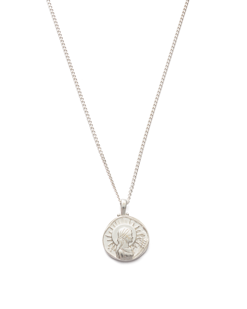 VIRGO ZODIAC NECKLACE (STERLING SILVER) – Kirstin Ash (Australia)