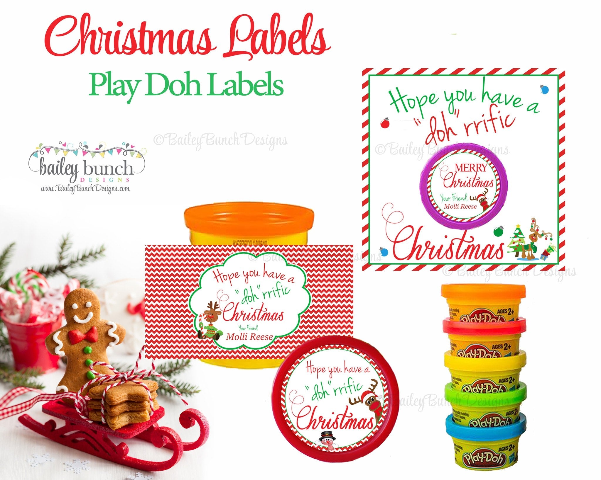 Soap Gift Labels, Teacher Christmas Gift SOAP0520 – Bailey Bunch
