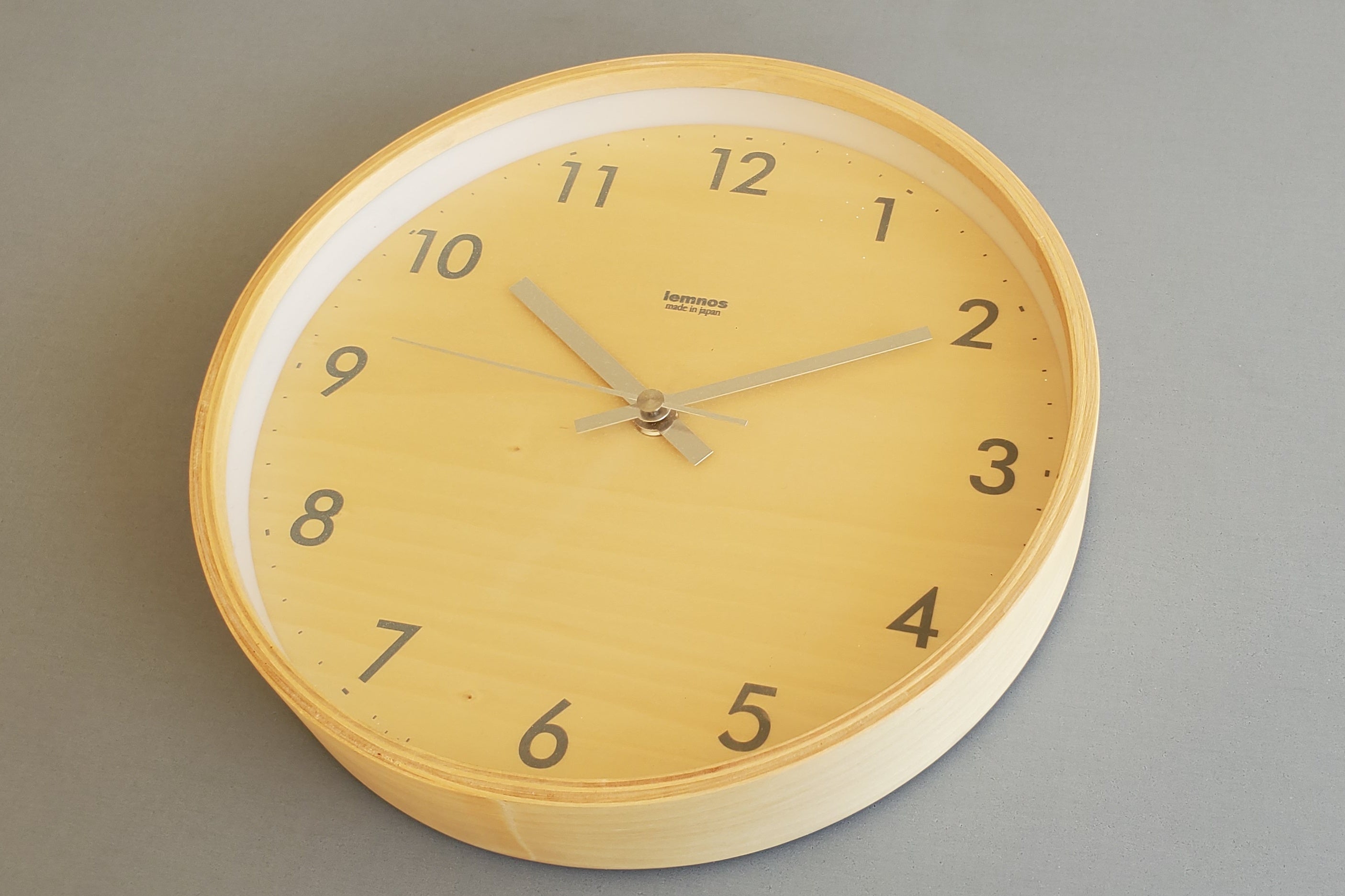 Japanese Plywood Wall Clock