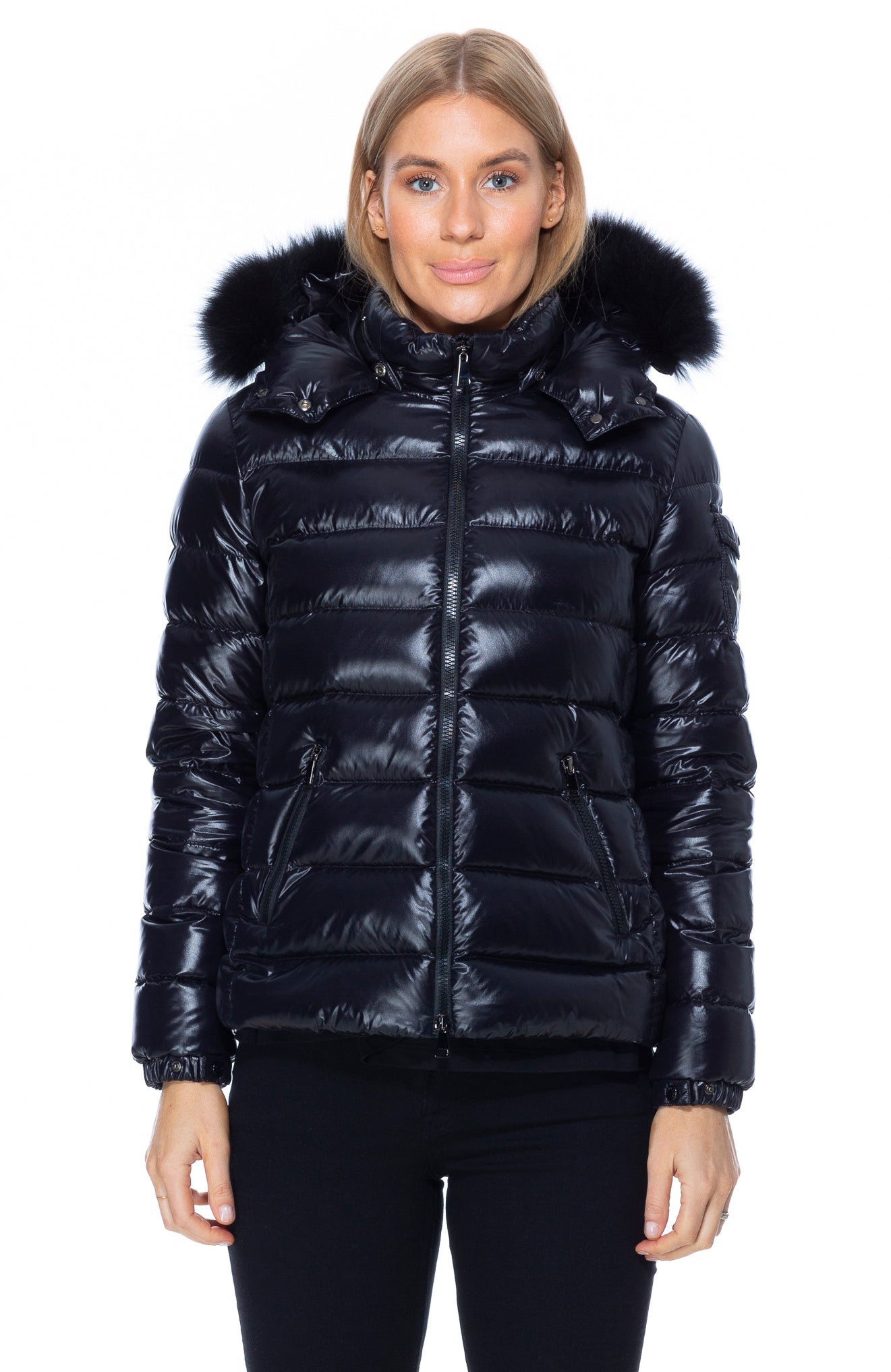 moncler badyfur black