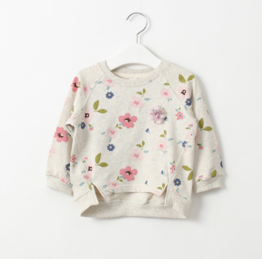 Baby/Kids Floral Pullover – Blush + Willow