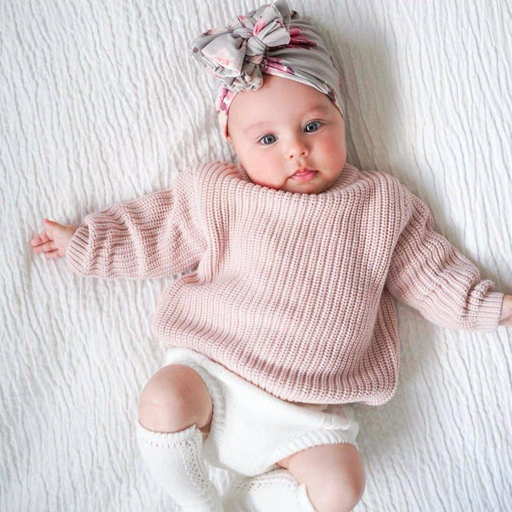 Baby Solid Color Sweater – Pawlulu