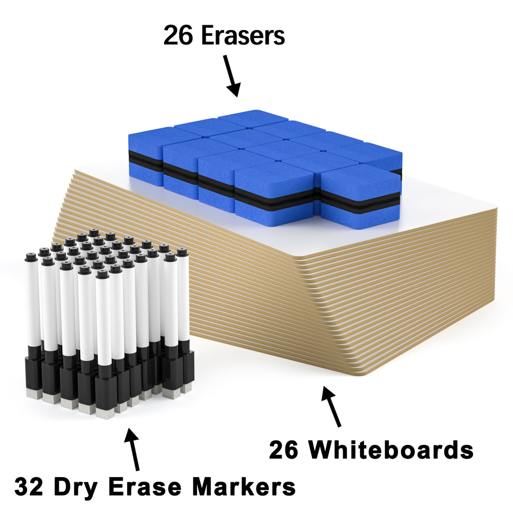 mini dry erase boards bulk