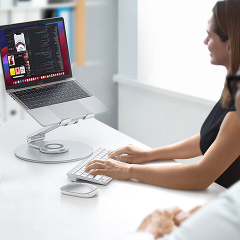 omoton ergonomic laptop stand