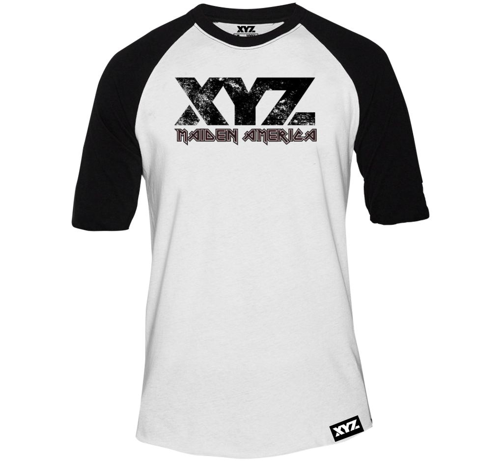 Xyz Maiden Raglan Sleeve Xyz Clothing Destroying Since 1992