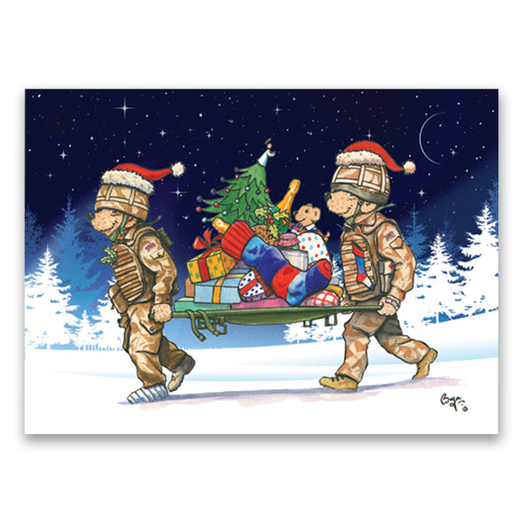 Help for Heroes | Bryn Parry: Mixed Charity Christmas Cards 2022 Multi pack of 20