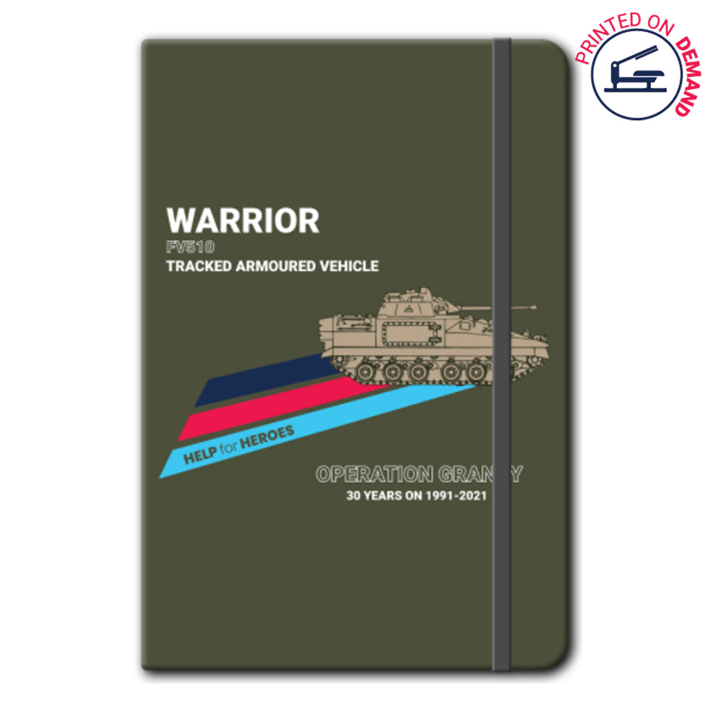 Help For Heroes Warrior Notebook