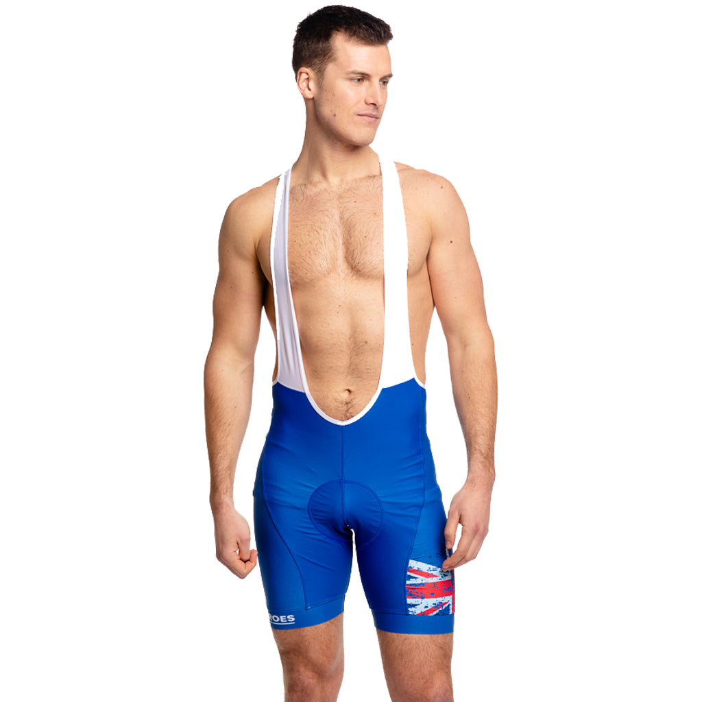 cycling bib and shorts