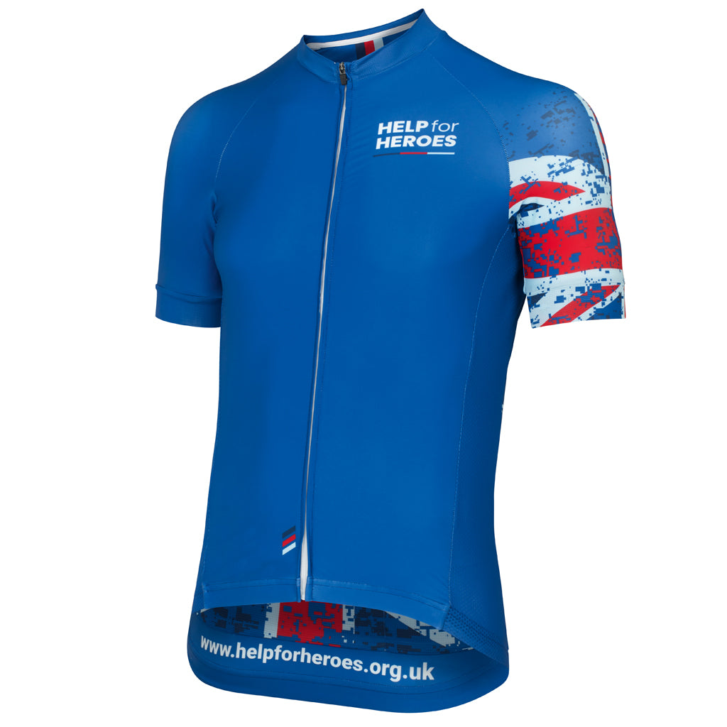 help for heroes cycling jersey