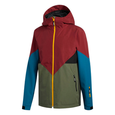 adidas snowboard jacket red