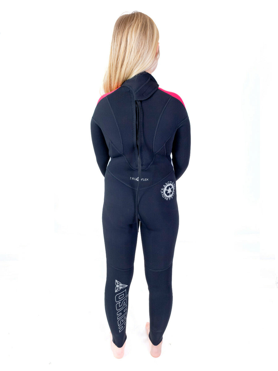 O'Shea Prisma 3/2 mm Kids Summer Wetsuit - Black Pink – Boardwise