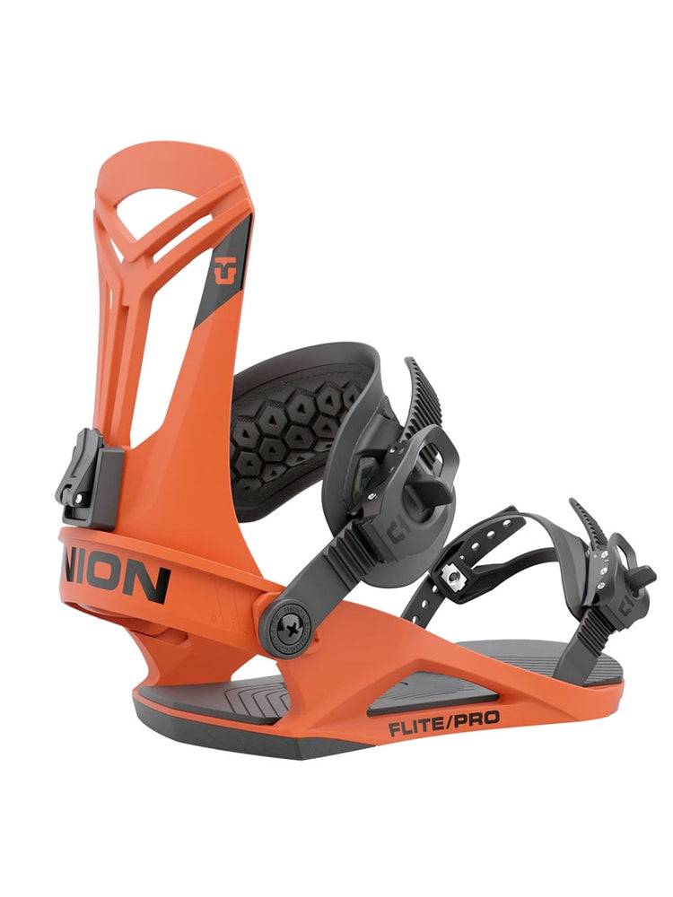 Union Flite Pro Snowboard Bindings Orange 22 Boardwise Boardwise