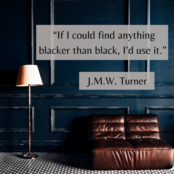 Blacker than black – J.M.W. Turner