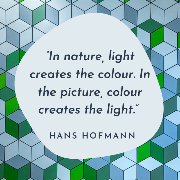 Colour creates the light – Hans Hofmann