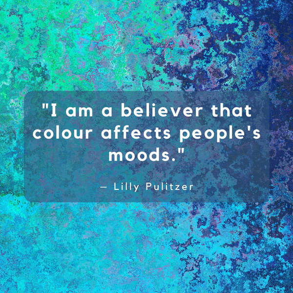 Colour affects people's moods – Lilly Pulitzer