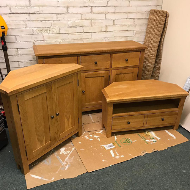 Grey Pebble Cabinet Trio Transformation