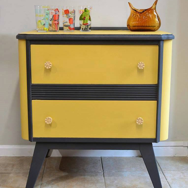 Hot As Mustard Frenchic Furniture Paint