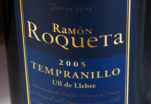 Tempranillo Label