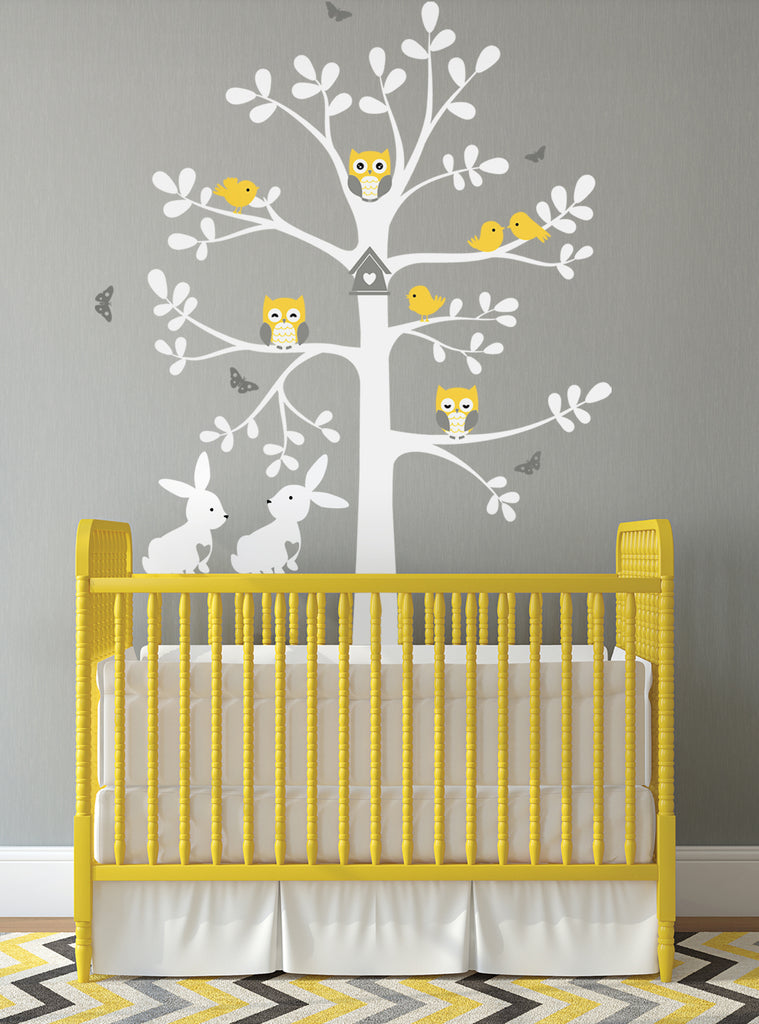 Animal ABC Stickers, Children's Wall Decal DB172 - Designed Beginnings