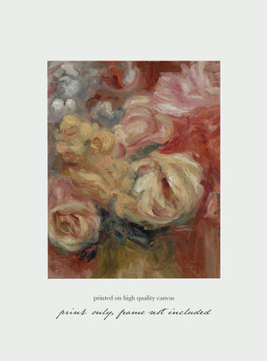 Flowers Art Print - Simple Shapes