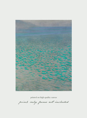 Attersee Art Print - Simple Shapes
