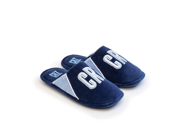 kids blue slippers