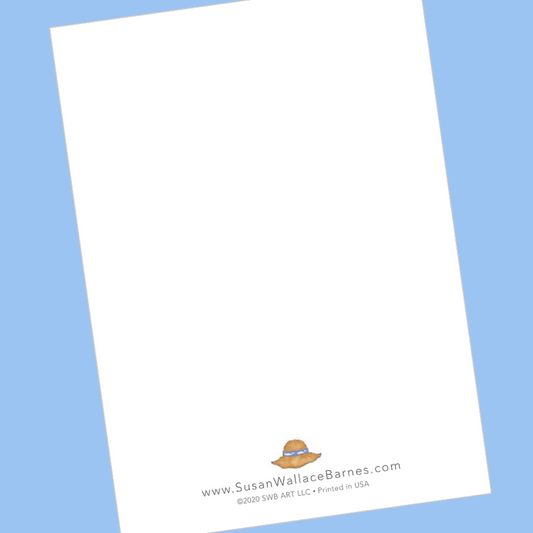 THE PRESENT Note Cards 5x7 with Envelopes - SET OF 10 – SUSAN