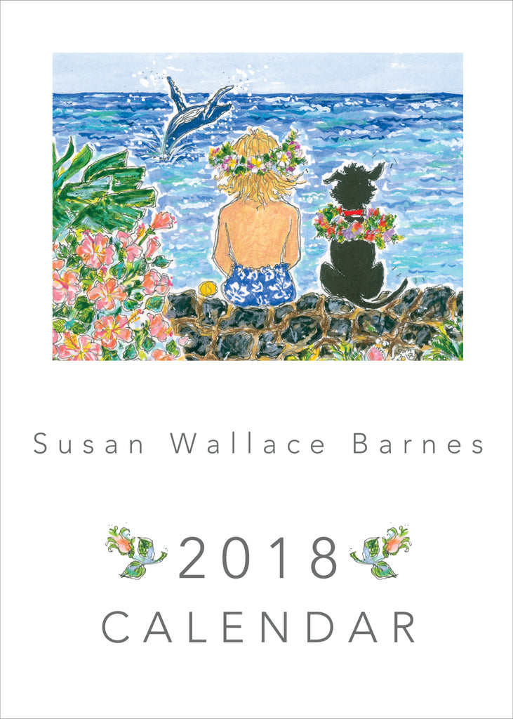 * 2018 * 5 x 7 Susan Wallace Barnes 2018 Calendar SUSAN WALLACE