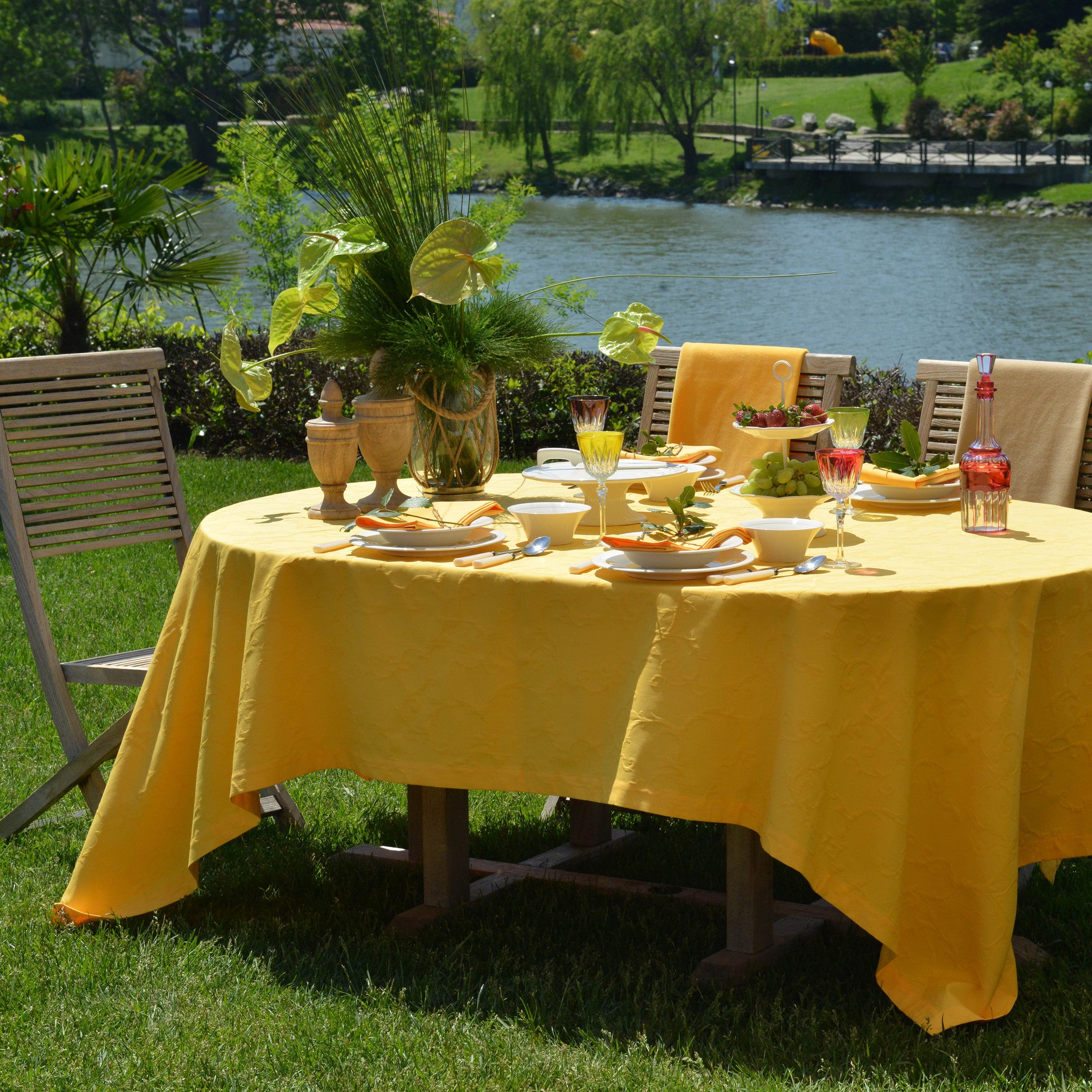 indoor outdoor square tablecloth