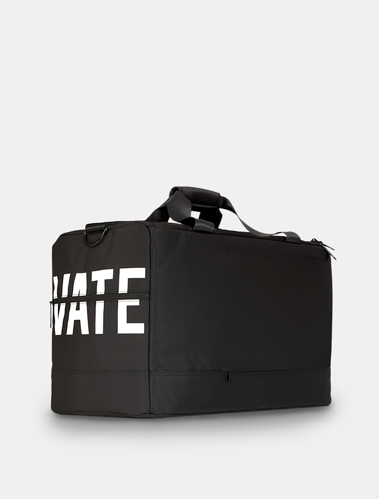 Black & Red Sneaker Duffle Bag | Private Label