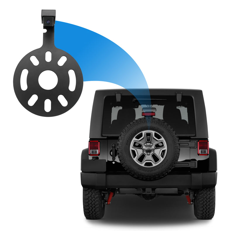Jeep Wrangler Spare Tire Mount with Backup Camera – Master Tailgaters