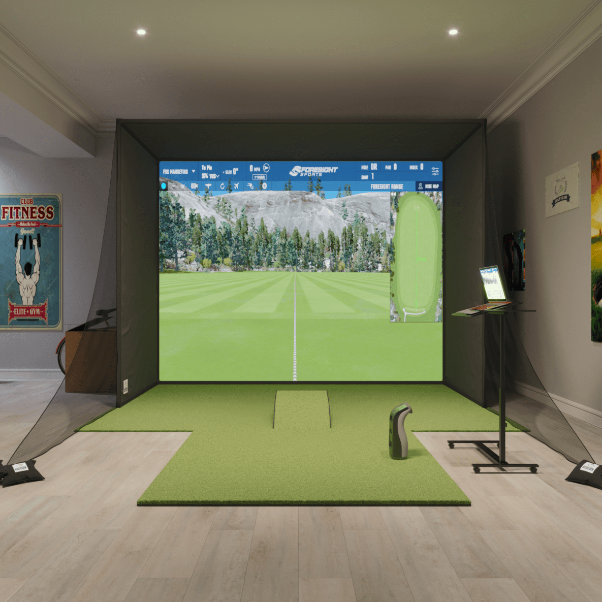 Indoor Golf Course, TBox Indoor Golf and Sports Lounge