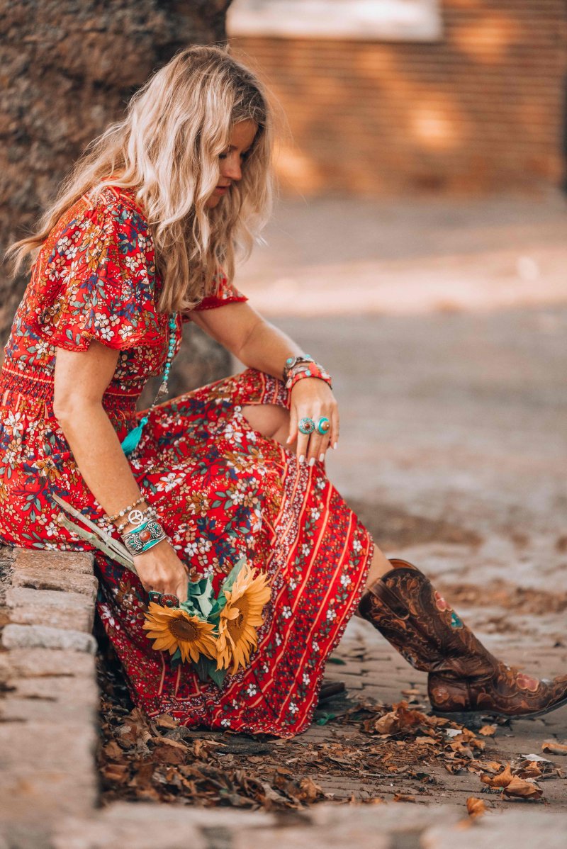 Bohemian Maxi Dresses Styled By Ibiza Boho Girl