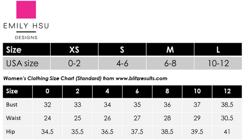 Size Charts – StyleLabsBKK