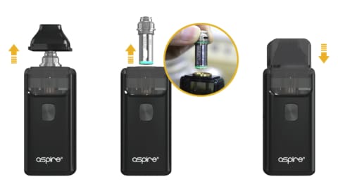 Aspire Breeze v2 AIO coil changing