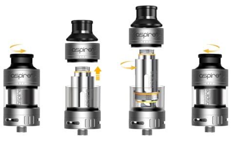 cleito 120 pro tank how to change coil picture