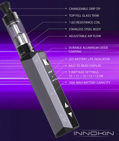 Innokin Jem Starter Kit Parts