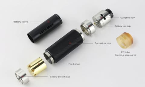 Wismec RX Machina Mod Parts