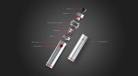 Smok Prince baby kit all parts labelled 