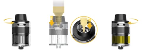 Aspire Revvo filling instructions