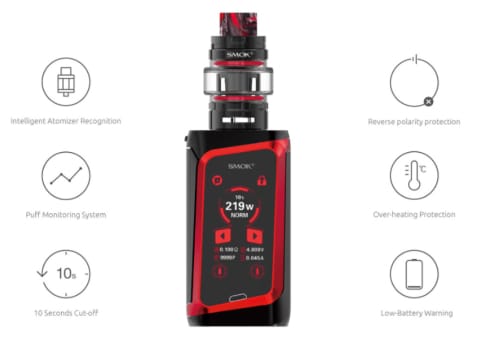 smok morph safety features built in