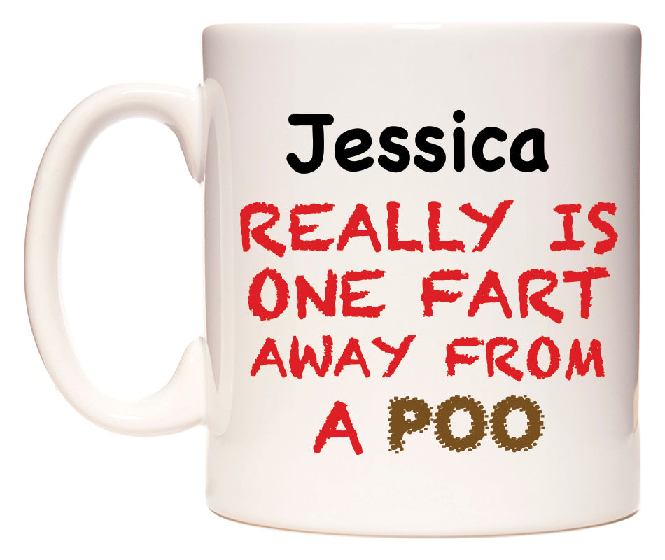 Jessica Really is ONE Fart Away from A Poo Mug | WeDoMugs | Reviews on ...