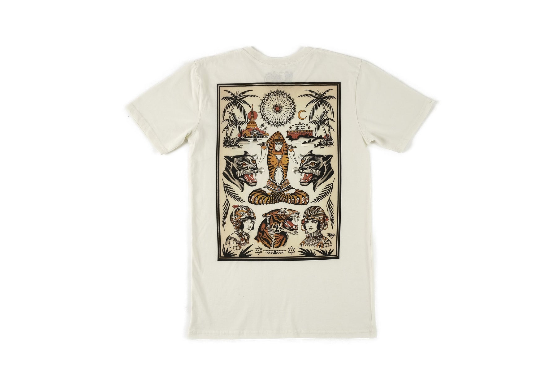 Tony Blue Arms Flash T-shirt | Traditional Tattoo Inspired Clothing ...