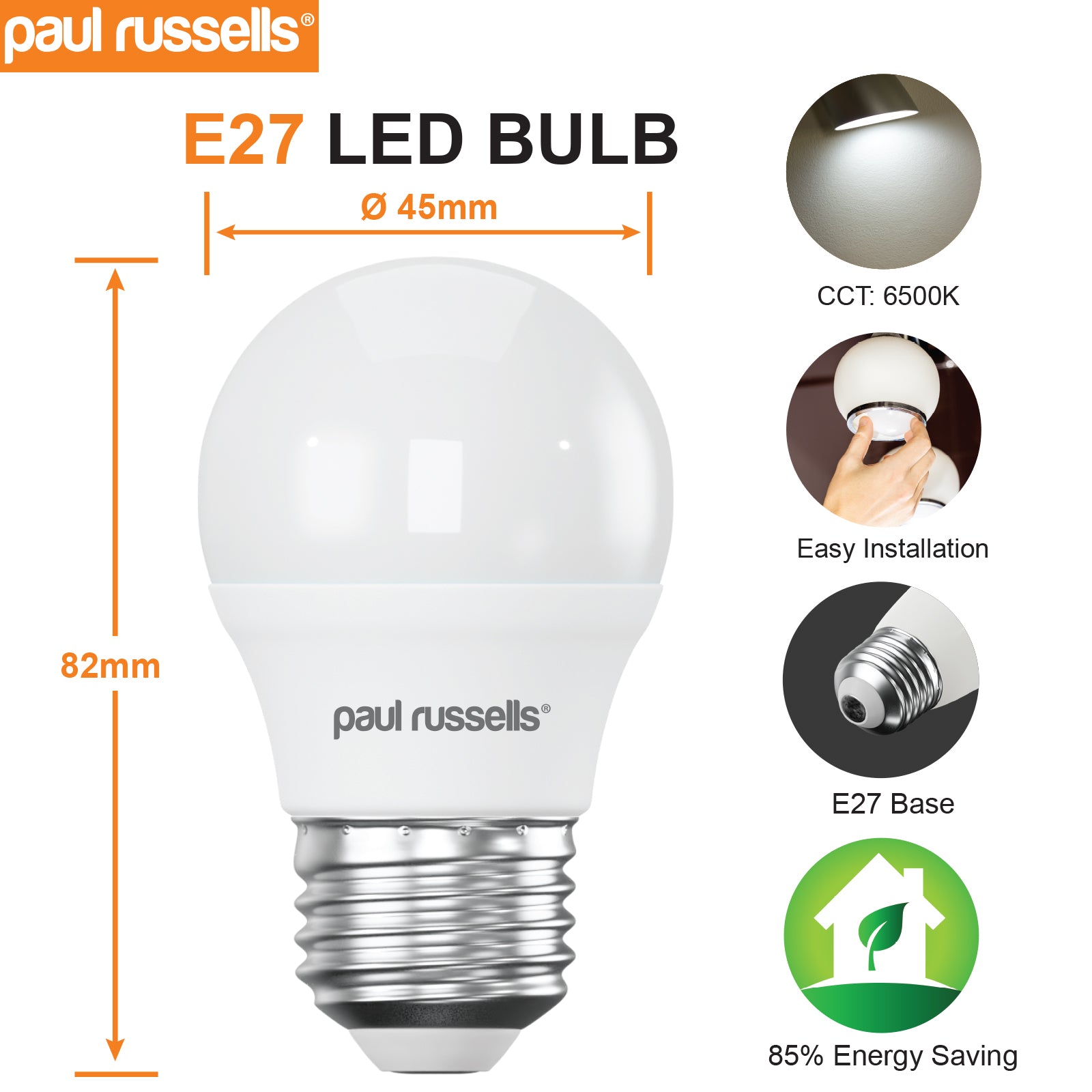 golf ball es bulb