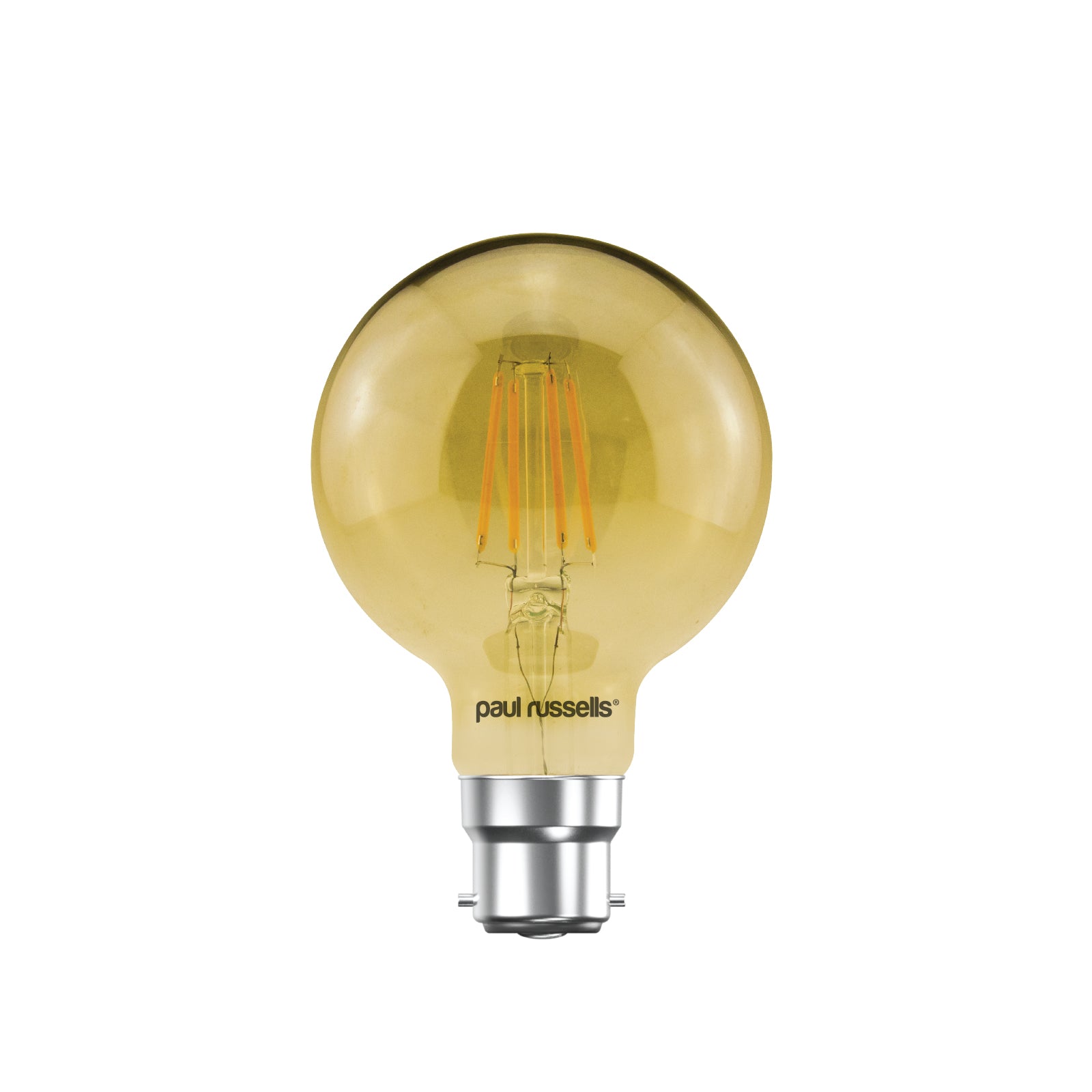 amber bayonet bulb