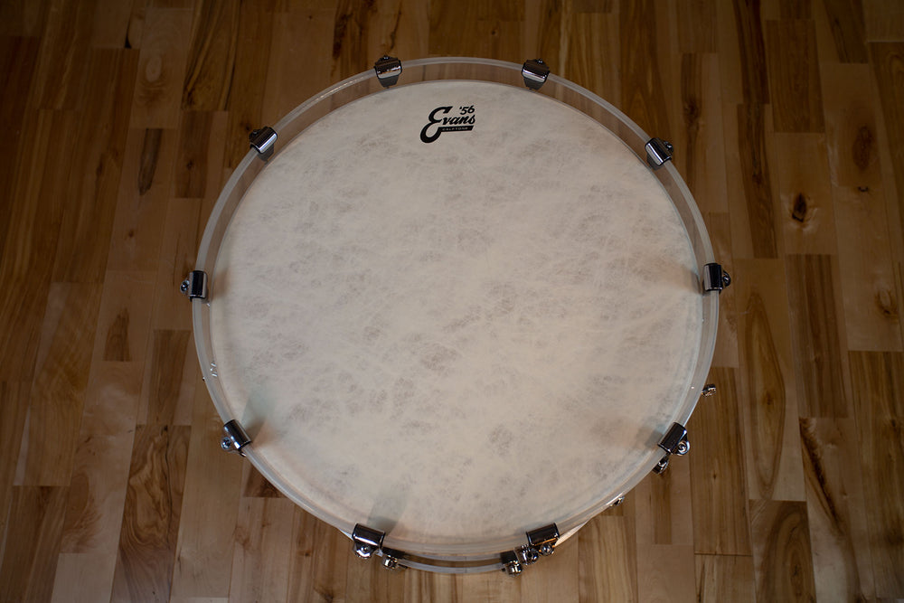 evans calftone bass drum head